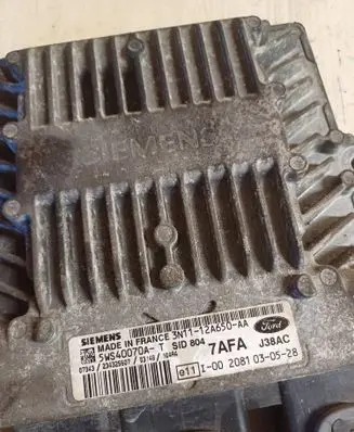 Ford Fusion Engine control unit/module 3N1112A650AA 5WS40070AT 002081030528