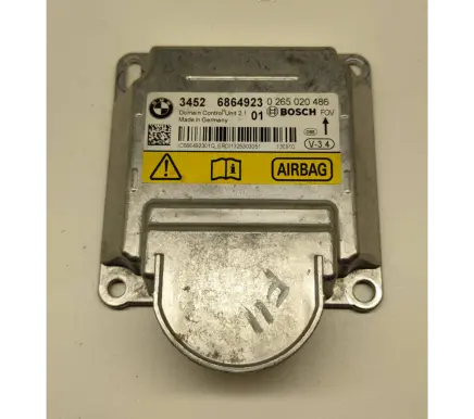 BMW 5 F10 F11 Airbag control unit/module 6864923 0265020486