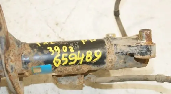 Front shock absorber with coil spring