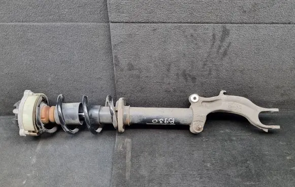 Front shock absorber with coil spring