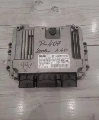 Peugeot 407 Engine control unit/module ECU 0281012625