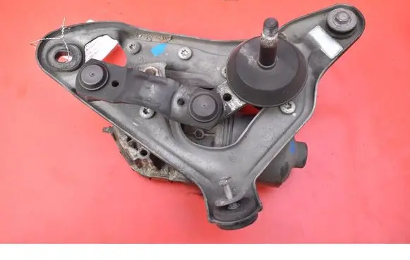 Front wiper linkage and motor