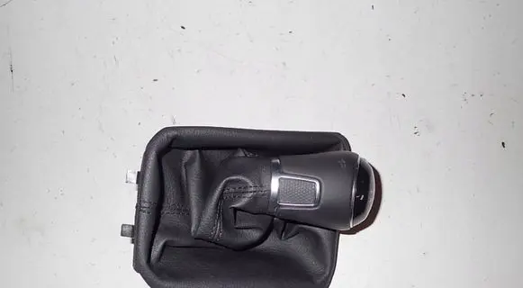 Volkswagen Polo VI Gear lever shifter trim leather/knob 2G1711113B