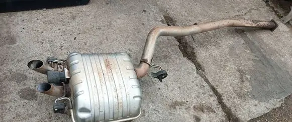 BMW 7 E65 E66 Rear muffler/silencer tail pipe 7796619 2058655005