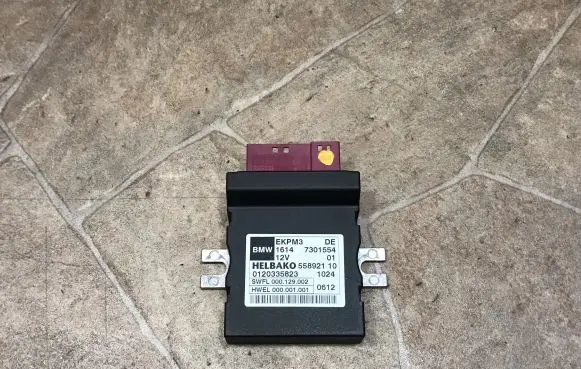 BMW 7 F01 F02 F03 F04 Fuel injection pump control unit/module 7301554