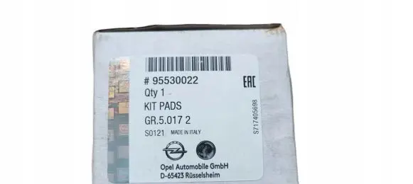 Opel Mokka Brake pads (rear) 