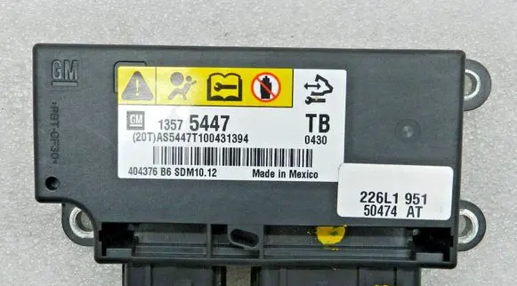 Opel Insignia A Airbag control unit/module 13575447 22922716