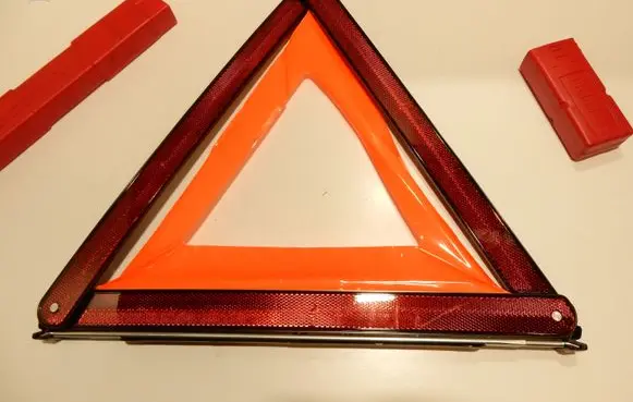 Emergency warning sign
