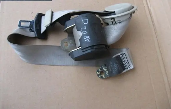 Audi A8 S8 D2 4D Rear seatbelt 4D0857709