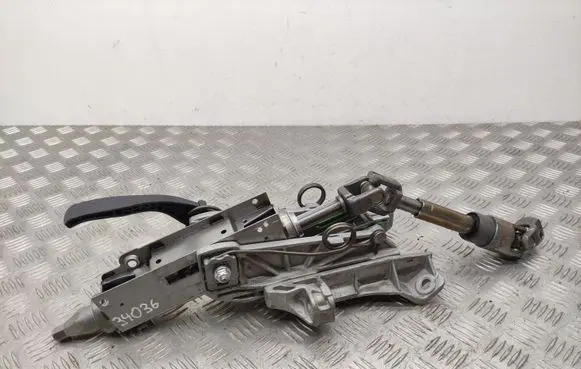 Steering wheel axle set