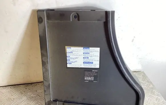 Lexus RX 450H Battery box tray cover/lid 6499348130