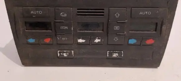 Audi A4 S4 B6 8E 8H Climate control unit 8E0820043