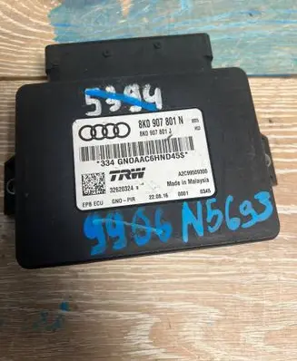 Audi A4 S4 B8 8K Hand brake control module 8K0907801N A2C99509300