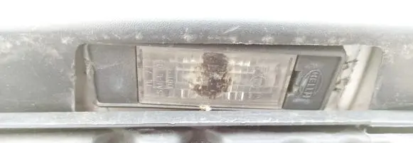 Number plate light