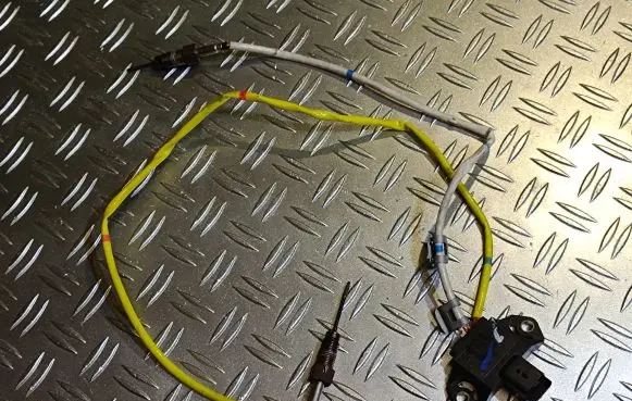 Renault Master III Exhaust gas pressure sensor 226588349R
