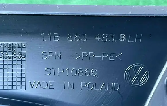 Volkswagen ID.4 (A) pillar trim 11B863483B