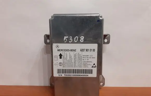 Mercedes-Benz E A207 Airbag control unit/module 5WK43967 5308