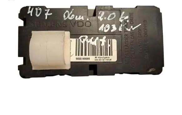 Peugeot 407 Other control units/modules 9655140080