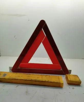 Emergency warning sign