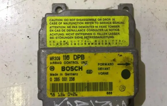 Mitsubishi Carisma Airbag control unit/module 0285001236 MR309116DPB