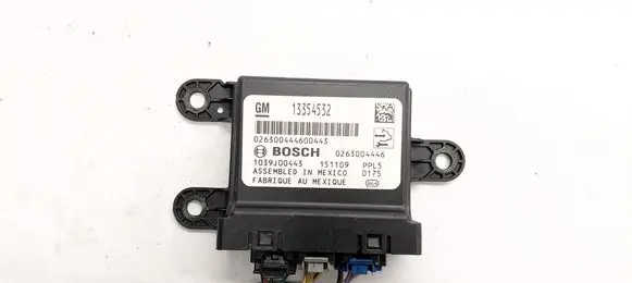 Opel Mokka Parking PDC control unit/module 13354532