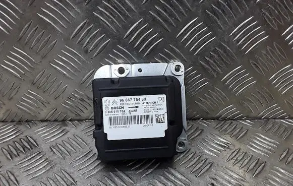 Peugeot 5008 Airbag control unit/module 9666775480