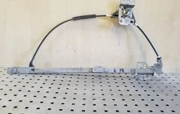 Volkswagen Transporter - Caravelle T4 Front door manual window regulator 701837502B