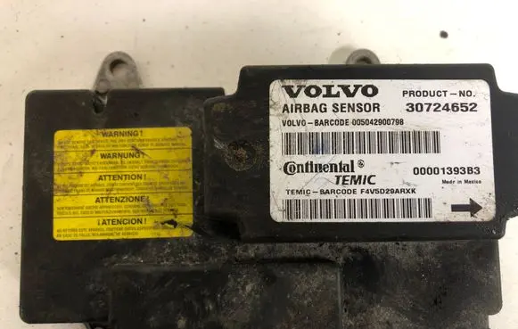 Volvo V50 Airbag control unit/module 30724652 00001393B3