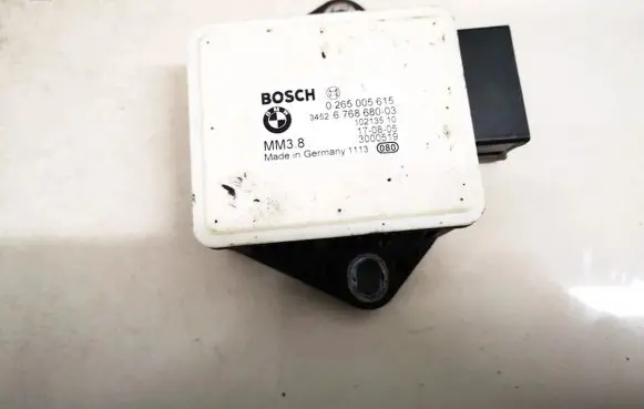 BMW 5 E60 E61 ESP acceleration yaw rate sensor 0265005615 34526768680-03