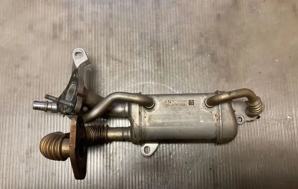 EGR valve cooler