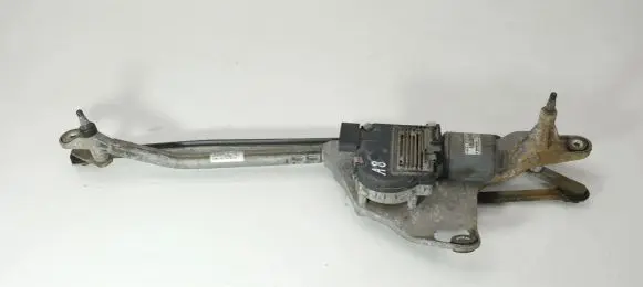 Audi A8 S8 D3 4E Front wiper linkage and motor 4E1955023M 4E1955119C