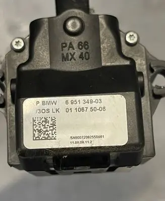 BMW 5 E60 E61 Indicator stalk 6951349 0110675006