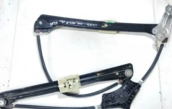 Volkswagen Golf VII Sliding door window regulator with motor