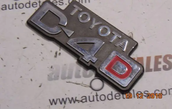 Toyota Avensis T220 Fender model badge letters 