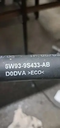Jaguar XJ X350 Engine coolant pipe/hose 6w939s433ab