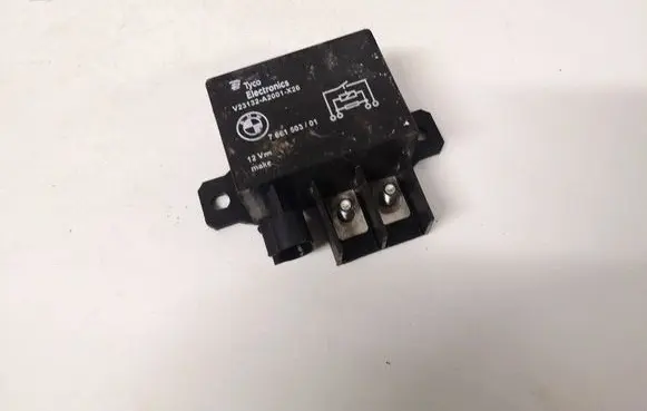 BMW 5 F10 F11 Coolant fan relay V23132A2001X26