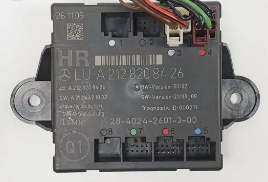 Mercedes-Benz E W212 Door control unit/module A2128208426