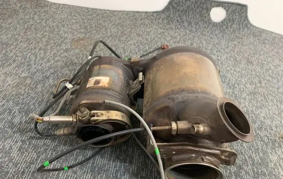 Volkswagen Sharan Catalyst/FAP/DPF particulate filter 