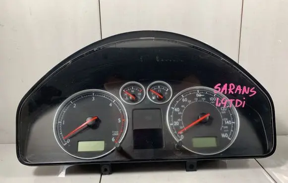 Volkswagen Sharan Speedometer (instrument cluster) 7M3920920D