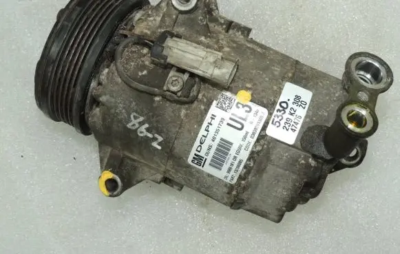 Opel Zafira B Air conditioning (A/C) compressor (pump) 95517233 13286085
