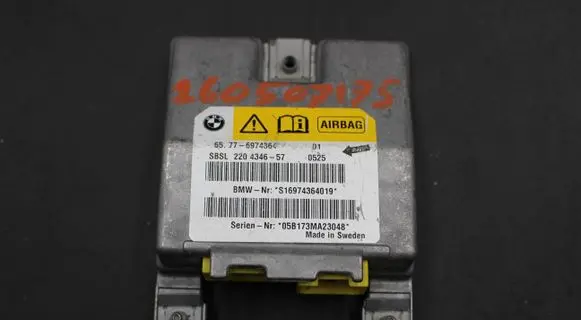 BMW 5 E60 E61 Airbag control unit/module 6974364 220434657 S16974364019