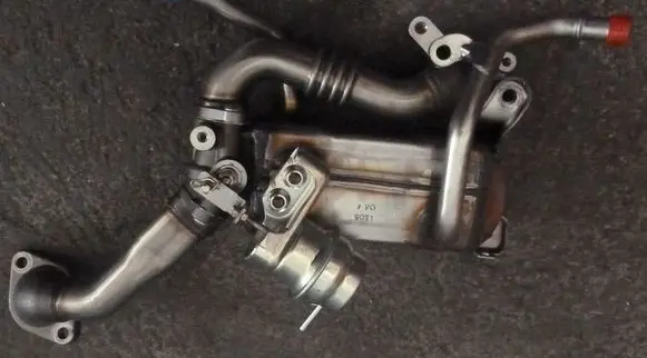 Opel Astra J EGR valve cooler 55576871UDT