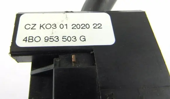 Skoda Fabia Mk1 (6Y) Wiper switch 4BO953503G