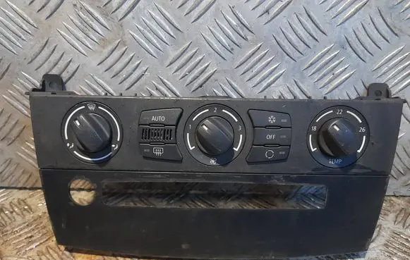 BMW 5 E60 E61 Climate control unit 6938548 0037350