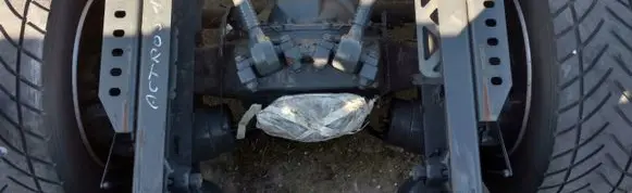 Mercedes-Benz S W220 Rear axle beam with reductor R440132533
