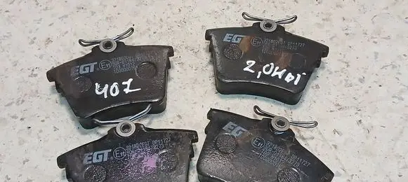 Peugeot 407 Brake pads (rear) 321802E0 T00000076 0118432