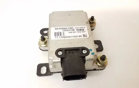 Peugeot 407 ESP acceleration yaw rate sensor 9645884180 13665706