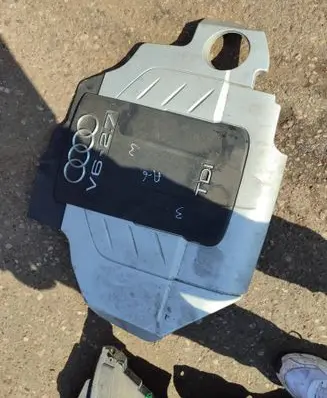 Audi A6 S6 C6 4F Engine cover (trim) 059103925BJ