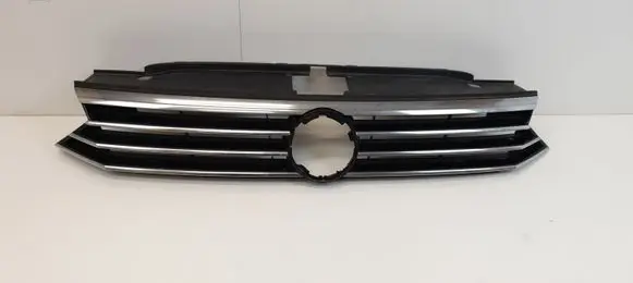 Volkswagen PASSAT B8 Front bumper upper radiator grill 3G0853653 3GO853651 3G0853651A