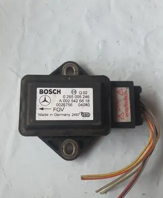 Mercedes-Benz E W211 ESP acceleration yaw rate sensor 0265005246 A0025426618